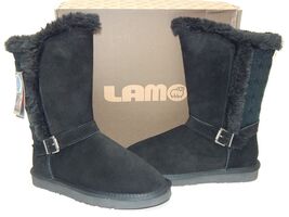 Lamo Selena Size 7 M EU 38 Women&#39;s Water Resist Suede Short Winter Boots... - $40.28 CAD