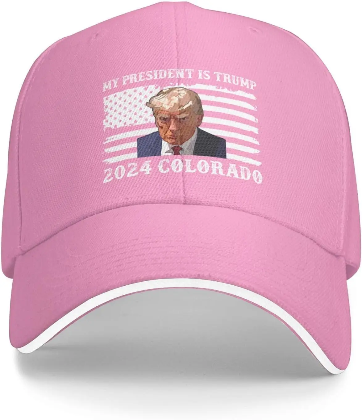 My President is Trump 2024 Colorado Hat for Women Baseball Hat Graphic Caps - £14.20 GBP