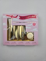 Grande Cosmetics Ready Set Jet Set GrandeLASH BROW Serum Mascara &amp;Lips Pout set - £29.95 GBP