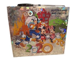Disney Parks 2020 Mickey &amp; Friends 4&quot;x6&quot; Autograph Photo Book &amp; Pen Set NEW - £11.71 GBP