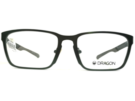 Dragon Eyeglasses Frames KRIS DR174 310 Matte Olive Green Gray Square 55-18-140 - £44.65 GBP