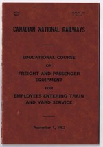 CNR Canadian National Railways Educational Course Freight &amp; Passenger Eq... - £11.92 GBP