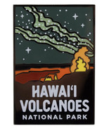 Hawaii Volcanoes National Park Pin Hawaiian Souvenir Pinback Night Sky D... - £10.08 GBP