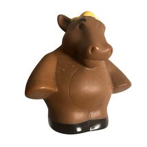 Fisher-Price Little People Brown Cow Figure Collectible Toy Animal Farm ... - $8.90