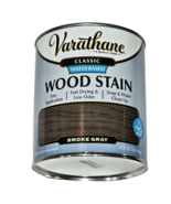 Varathane Classic Water Based Wood Stain Easy Fast Drying Smoke Grey 32oz. - £17.93 GBP