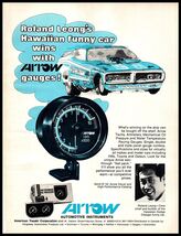 1973 HOT ROD Magazine Print Ad - Roland Leong&#39;s &quot;Hawaiian&quot; Funny Car A5 - $7.59
