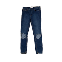 Free People Crop Jeans Size 28R Distressed Model 16115125 Stretch Womens... - £17.90 GBP