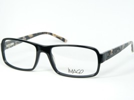 iMAGO ANDO Coleur. 1 Noir/Beige-Brown Havane Lunettes Monture 54-17-140mm - $85.35