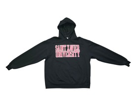 VTG Saint Xavier Cougars Black Spell Out CHAMPION Ecco Hoodie Sweatshirt... - $704.29 MXN