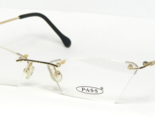 Vintage PASS P109 581 Gold/Silber/Schwarz Einzigartig Brille 55-18-135mm - $76.33