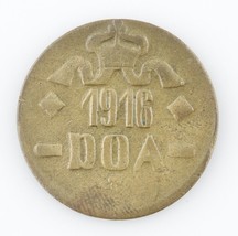 1916 T Deutsche East Africa 20 Heller Extra Fein Km #15a - $62.42