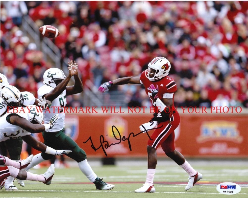 Primary image for TEDDY BRIDGEWATER SIGNED AUTOGRAPH AUTO 8x10 RP PHOTO INCREDIBLE QB
