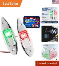 Boat Navigation Lights - LED Bow Light, Navigation Lights for Boats LED ... - $117.66