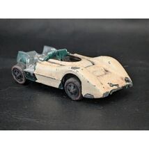 1968 Hot Wheels Redline McLaren M6A White Dark Interior USA AS IS Parts - $14.54