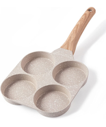 Egg Pan Omelette Pan, 4-Cup Nonstick Granite Omelette Skillet - Pancake ... - $36.97 CAD