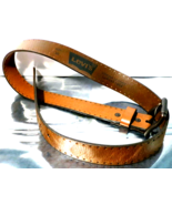 Levi&#39;s 11LV02C048 Mens Brown Genuine Leather Belt - Size 38/95 - $25.57 CAD