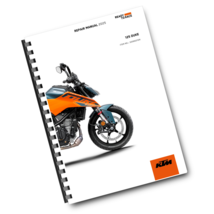 KTM 2025 - 125 DUKE EU JP UK - WORKSHOP SERVICE REPAIR MANUAL REPRINTED - $39.43