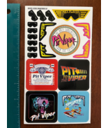 AUTHENTIC Pit Viper Sticker Sheet &#39;Pit Viper Sunglasses&#39; Awesome!!!! - $16.82
