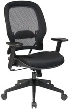 Space Seating Professional Airgrid Back And Mesh Seat, 2-To-1, Dark Grey - £286.96 GBP