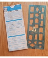 Vintage IBM Flow Charting Drafting Engineering Template Early 1960s X20-... - $19.13 CAD