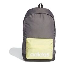 adidasExtra Large Classic Backpack &#39;Grey Yellow&#39; - $140.00
