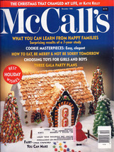 McCall&#39;s  Magazine December 1990 Learn From Happy Families - £1.96 GBP