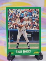 1988 Score Baseball | Bruce Benedict Braves #423 - $0.99