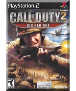PS2 - Call Of Duty 2: Big Red One (2005) *Complete w/Case &amp; Instruction ... - $6.00