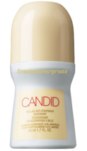 Avon Roll On CANDID Anti Perspirant Deodorant ~1.7 oz (New) (Quantity 1) - $2.72