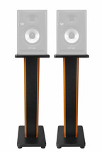 (2) Rockville 28&quot; 2-Tone Studio Monitor Speaker Stands For Behringer NEK... - $183.24