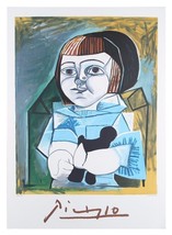 &quot; Paloma Un Blu &quot; Da Pablo Picasso Litografia Edizione Limitata Di 1000 Con / - £195.25 GBP
