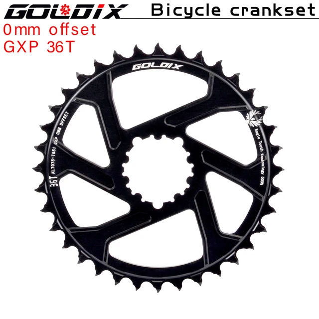 IX Gxp Chainring 30T/32T/34T/36T/38T Mtb Crown Offset 0mm/m/6mm Bicycle Chainwhe - £99.56 GBP