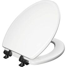Mayfair 1826MBSL 000 Benton Toilet Seat, 1 Pack Elongated, White with Matte - $864.91 MXN