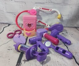 Disney’s Doc McStuffins Purple Sparkle Pretend Replacement Toy Lot/9 Stethoscope - £11.68 GBP