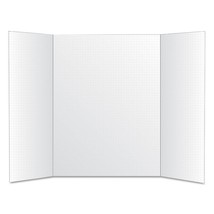 Royal Brites, 26881, Foam Tri-Fold Grid Board, 22 x 28, White - $517.38 MXN