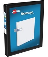 Avery Economy Showcase View Binder with 1-Inch Round Ring, Black, One Bi... - $372.71 MXN
