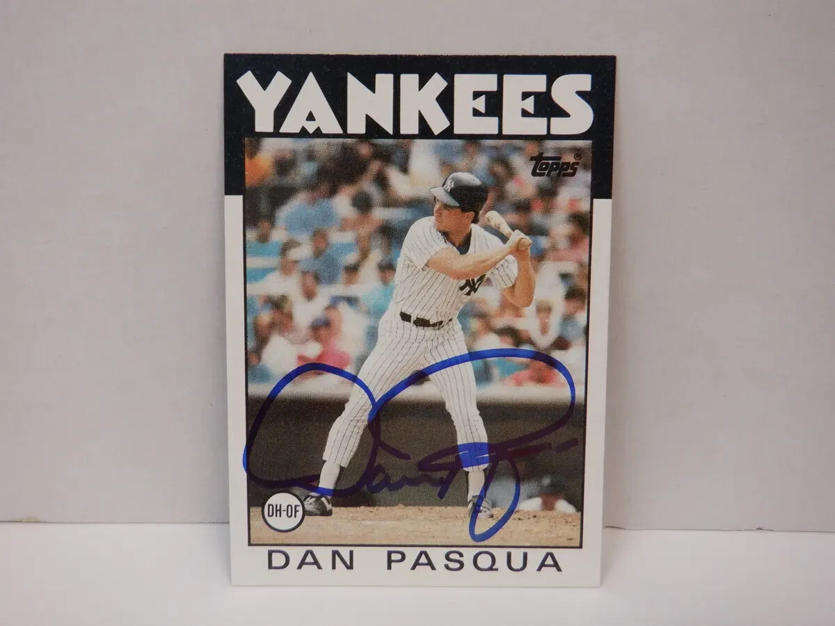 1986 Topps - Dan Pasqua #259 - £7.02 GBP