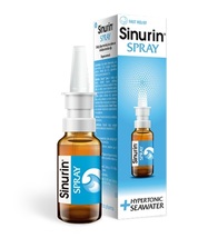 Sinurin nasal spray, 30 ml hepertonic sea wather - £15.95 GBP