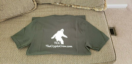 Bigfoot T-shirt - The Crypto Crew Patty Design - Small - $8.91