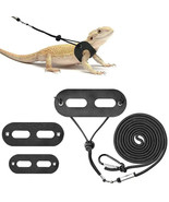 1 Set Lizard Traction Rope Adjustable Soft Reptile Chest Harness Comfort... - $314.88 MXN