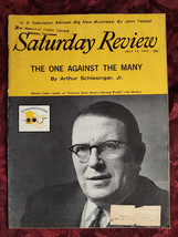 Saturday Review July 14 1962 Ritchie Calder Arthur Schlesinger Jr Jan Holcman - £8.35 GBP