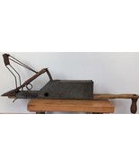 Vintage Primitive Antique Wood Metal Seed Spreader Broadcaster Planter F... - £158.97 GBP