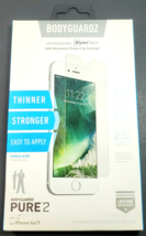 Bodyguardz AlumiTech Pure 2 Tempered Glass Screen Protector iPhone 6s / 7 New - £6.96 GBP