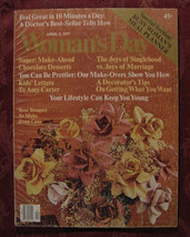 WOMANs DAY magazine April 1977 Rose Bouquet Florence Engel Randall - £7.70 GBP