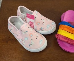 Girls Toddler Bobbie Brooks Slip-On Sneakers Tennis / Sandals Size 5 New Pinks - £13.92 GBP