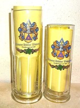 2 Brauerei Hubner Wattendorf German Beer Glasses Seidel - $19.95