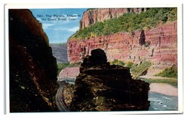 Railroad Grand River Canon Portals Colorado Postcard - £11.08 GBP