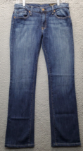 Chip and Pepper Jeans Womens Size 30 Blue Denim Flat Front Pamela Straig... - £17.25 GBP