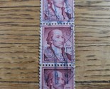 US Stamp John Jay 15c Lot of 3 Used - £0.75 GBP