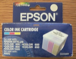 Epson S020089 Genuine OEM Color Ink Cartridge (EXP 2003) - £3.86 GBP